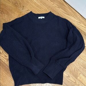 Madewell Navy Crew Neck Sweater
